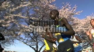 SPORTFILM 10196R ELITE RUNNERS LOW ANGLE CHERRY TREES