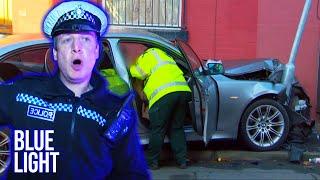 Cop Car Chase Ends With Driver Severely Injured | Traffic Cops Full Episode | Blue Light