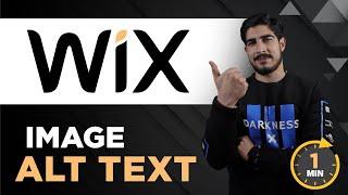 How To Add Alt Text To Image In Wix 2024 | Wix Image Alt Text | Alt Text Wix