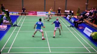 H'lights: Blair/van Rietvelde v Campbell/MacHugh - Yonex Scottish National Championships 2014