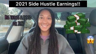 How much I made from Side Hustles in 2021 | Earnings from RON, Reselling, Youtube and MORE!