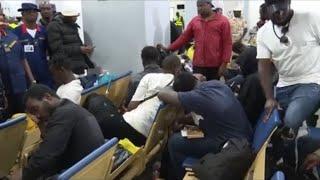 BREAKING NEWS: 103 NIGERIANS  CRYING AFTER BEEN DEPORTED FROM TURKEY 