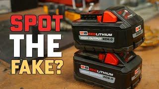 Counterfeit Power Tool Batteries - M18, 20V & More!