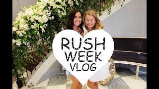 RUSH WEEK VLOG | SORORITY OUTFITS & BID DAY | UNIVERSITY OF ALABAMA