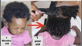 Use this method once a week and your child's hair will never stop growing. Aloe vera for hair growth