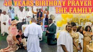 (Part 1)  The beginning of our humble pastor 40th years birthday party @CCCOGi in UK  branch