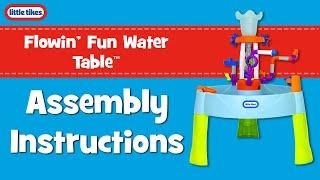 Flowin' Fun Water Table | Assembly Instructions | Little Tikes