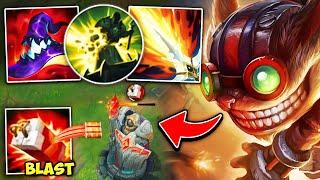 Ziggs but I destroy your towers in one shot (NOT CLICKBAIT)