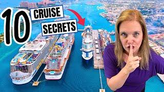 10 SECRETS the Cruise Lines DON’T WANT YOU TO KNOW!!