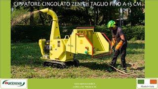 Cippatore su cingolo #Zenith #Agrinova Ceccato _ #Cippatrice cingolata #Cippatore