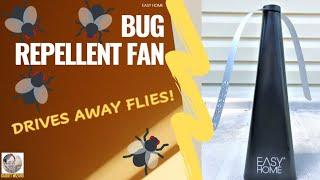 Bug Repellent Fan - How to drive flies away from your food table!