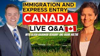 Canada Immigration LIVE Q&A with Alicia and Mark