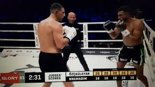 SERKAN OZCAGLAYAN KO VS JENTE NNAMADIM FIGHT | GLORY 94 ANTWERP BELGIUM (review)