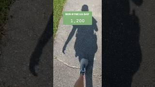 Run Streak Day 1,200 #streak #running