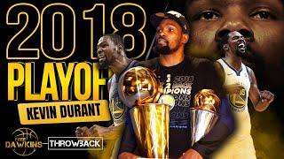 Kevin Durant Was a MONSTER In The 2018 NBA Playoffs  | COMPLETE Highlights | FreeDawkins