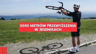 Najtrudniejsze trasy rowerowe Polski i okolic - 5000 metrów w górę w Jesenikach. Projekt 5K 2024