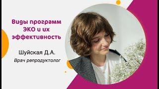 Виды программ ЭКО и их эффективность