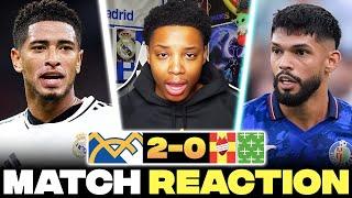 Real Madrid 2-0 Getafe | Jude Bellingham MOTM | Mbappe GOAL | LALIGA Match Reaction 