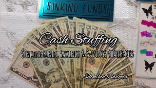 Cash Envelope Stuffing Sinking Funds | Savings | Savings Challenges| Silynthia Budgets | Low Income