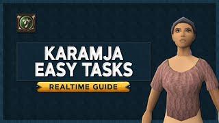 [RS3] Easy Karamja Tasks – Realtime Guide