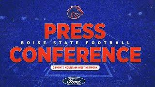 Boise State Football Press Conference: Erik Chinander, CFP Quarterfinal/Fiesta Bowl (Dec. 27, 2024)