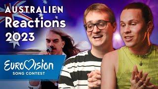 Voyager - "Promise" - Australien | Reactions | Eurovision Song Contest 2023 | NDR