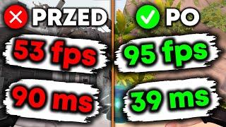 JAK ZWIĘKSZYĆ FPS i ZMNIEJSZYĆ PING w VALORANT!