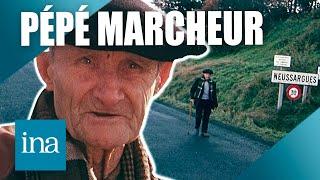 Pépé marcheur, 92 ans : la voiture ce n'est pas son truc  | Archive INA