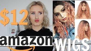 TRYING CHEAP WIGS FROM AMAZON