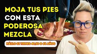 LAVA tus pies con esta poderosa mezcla y mira lo que sucede después - sabiduría y energía