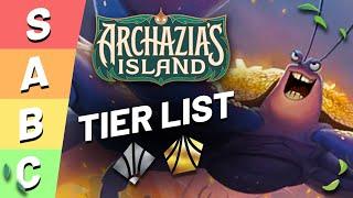 Disney Lorcana ARCHAZIA'S ISLAND TIER LIST | Legendary and Super Rare