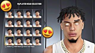 NBA 2K24 BEST DRIPPY FACE CREATION TUTORIAL! LOOK LIKE A DRIBBLE GOD