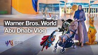 Epic Adventure at Warner Bros. World Abu Dhabi! | Yas Island Day 1 Vlog
