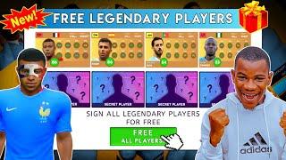 All Legendary Players For FREE! | Signing Legendary Players In DLS 24 | Dream League Soccer 2024