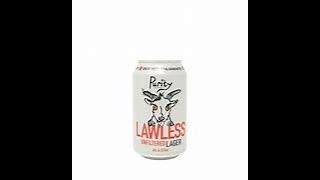 Lawless unfiltered lager 4.5% - Purity brewing co - review No. 408