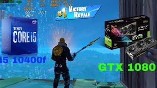 Fortnite Chapter 2 Remix- GTX 1080, i5 10400f : Ranked Solos 1080p Performance Mode