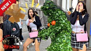 Try Not To Laugh   Bushman. Bushwoman Prank in Naples, Italy