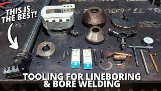 Tooling for Line boring & Bore Welding Machine | Sir Meccanica WS2