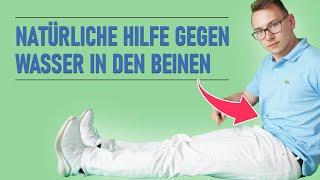 Wasser in den Beinen? Mache diese Massage gegen geschwollene Beine