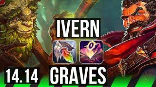 IVERN vs GRAVES (JGL) | Rank 3 Ivern, 3/0/3, 66% winrate | VN Challenger | 14.14