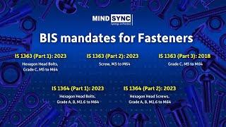 BIS Certification for Bolts, Nuts & Fasteners | Decoding the QCO, 2023 | IS 1363 & IS 1364 in detail