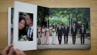 WS Photography wedding album