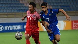 AFC U16 Qualifiers 2020 GRP A Kuwait vs Nepal