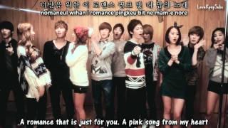 K.will, Sistar, Boyfriend - Pink Romance MV [English subs + Romanization + Hangul] HD