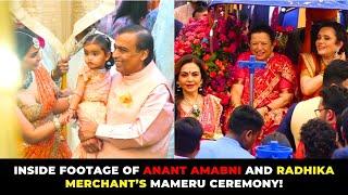 Anant Ambani And Radhika Merchant's Wedding Festivities Begins With Mameru Ceremony!