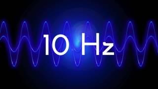 10 Hz clean sine wave BASS TEST TONE frequency