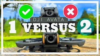 DJI Avata 2 Versus DJI Avata -  Good and Bad Results.