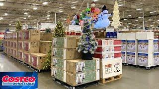 COSTCO CHRISTMAS DECORATIONS CHRISTMAS TREES GIFTS TOYS SHOP WITH ME SHOPPING STORE WALK THROUGH