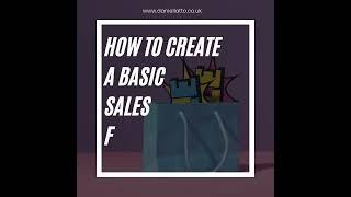 How to create a basic sales funnel ...