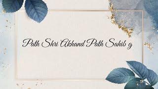 PATH SHRI AKHAND PATH SAHIB G || AMIT PRODUCTION BILGA ||